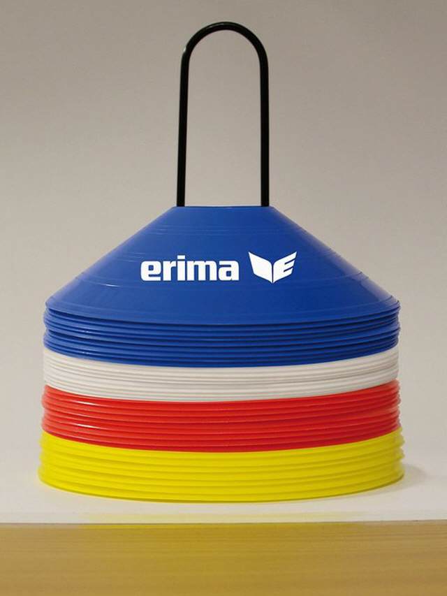 Erima Markierungsh&uuml;tchen SET 40 Stck.