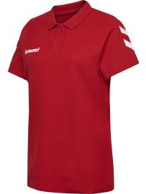 Hummel Go Cotton Polo Women true red